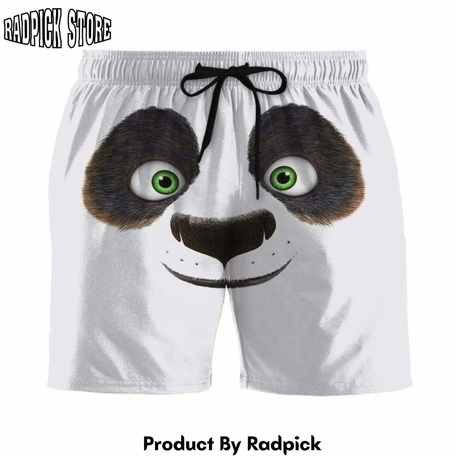 Radpick 3d kungfu panda custom beach shorts swim trunks rp631400